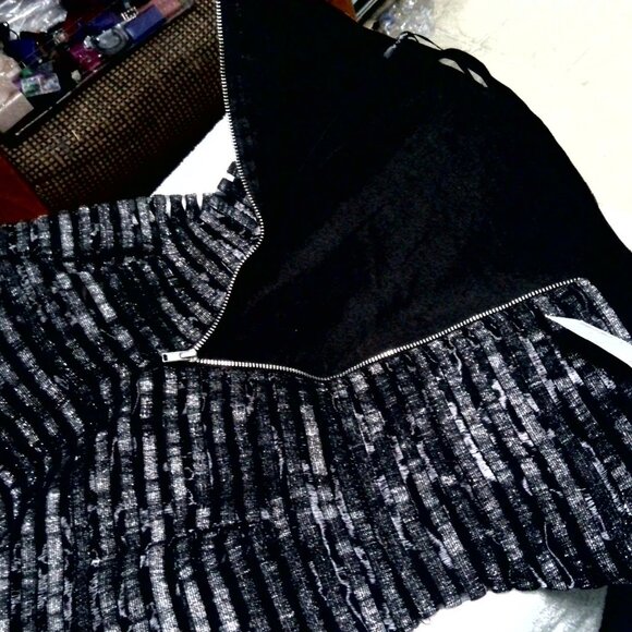 nwt Papaya CROPPED TUBE TOP [L] - Picture 8 of 12